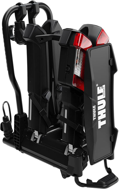 Thule Easyfold 3 Platform Bicycle Carrier for Towing Hitch Black 2 (3) Bikes
