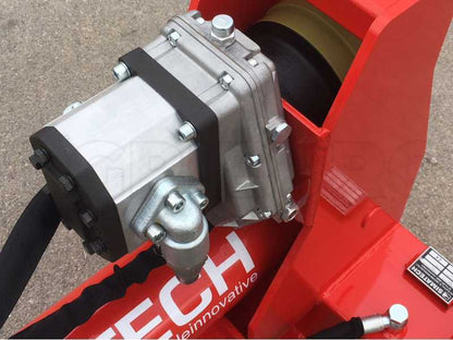 Simatech S350 - Liegender Holzspalter für Traktor - 35 T - Kolbenhub 800 mm