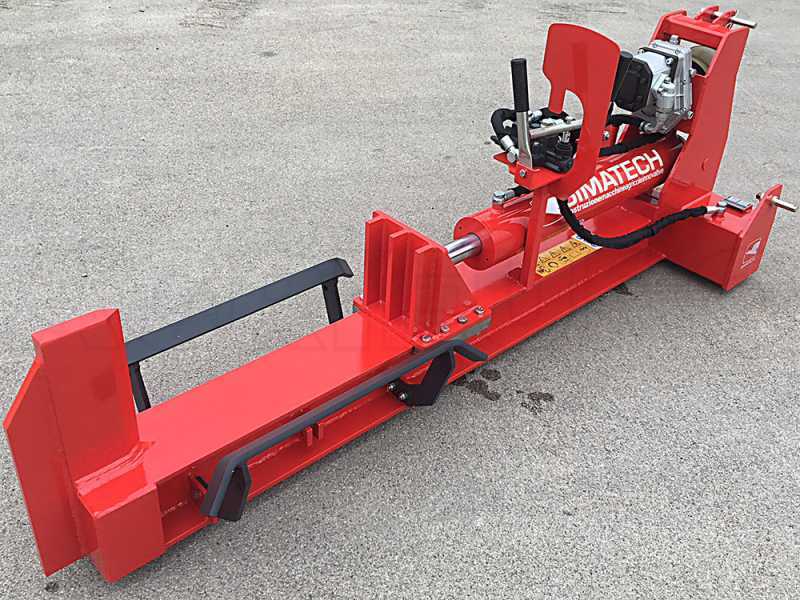 Simatech S350 - Liegender Holzspalter für Traktor - 35 T - Kolbenhub 800 mm