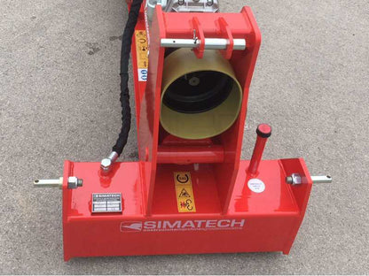 Simatech S350 - Liegender Holzspalter für Traktor - 35 T - Kolbenhub 800 mm