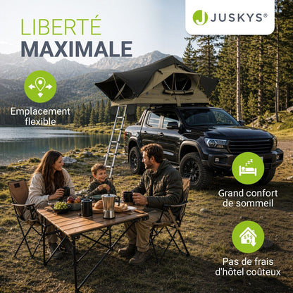Dachzelt Lago für 2-3 Personen