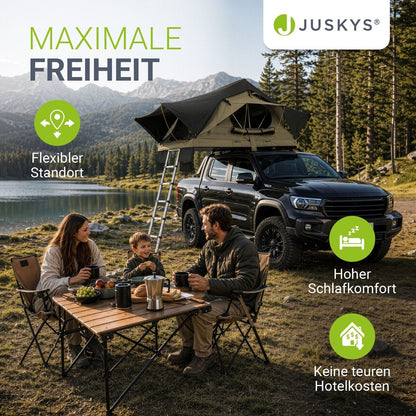 Dachzelt Lago für 2-3 Personen